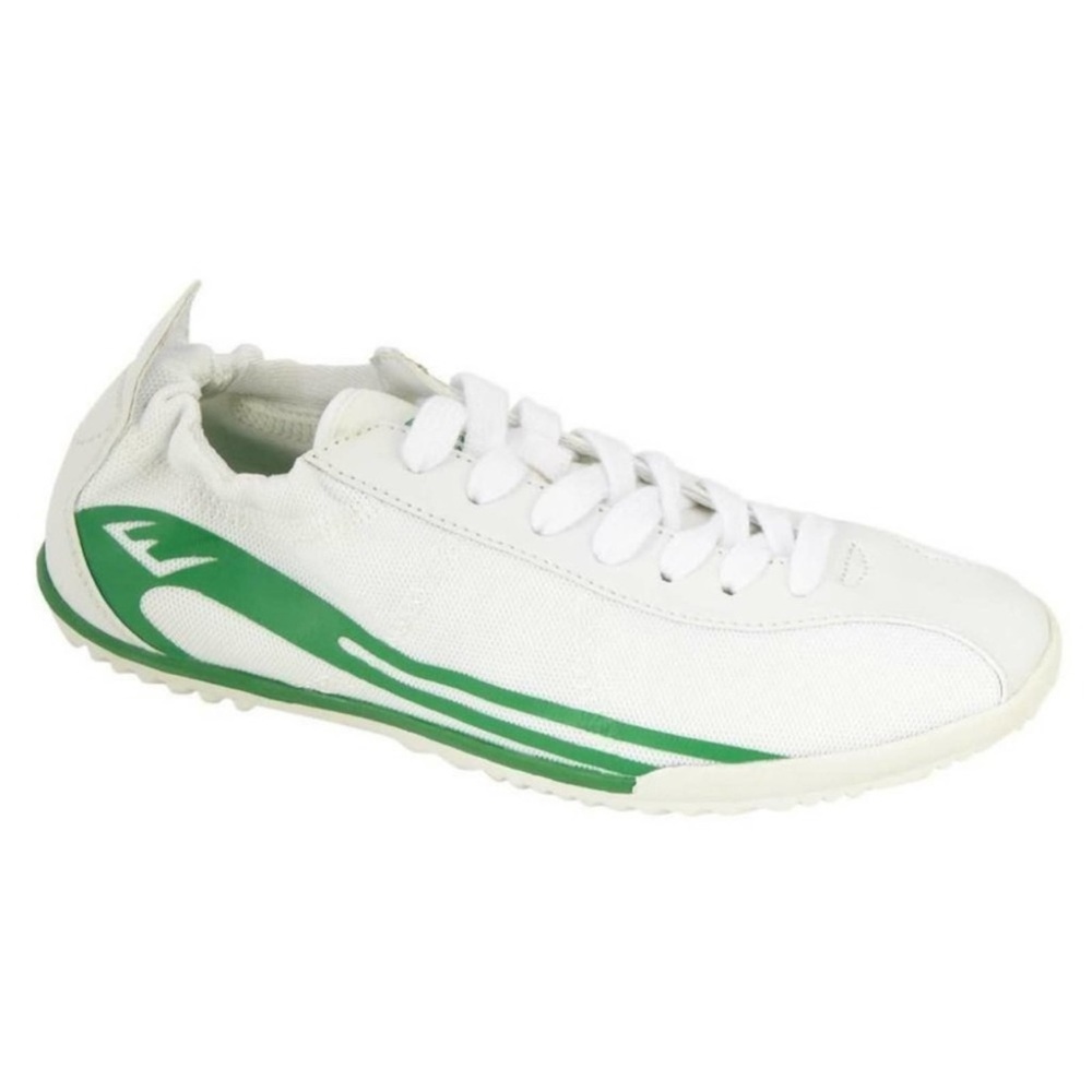 💫NWT - EVERLAST Vintage Kmart Layne 2 White Green Atheletic Gym Shoes Size 7